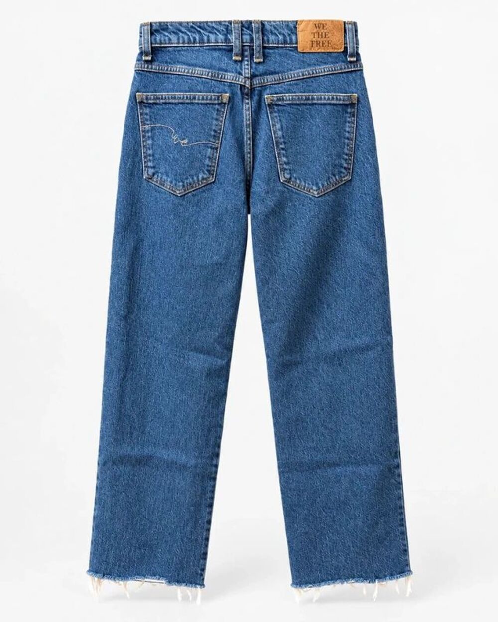 Free People We The Free Risk Taker Jeans 26 Be Bold Raw Hem - Picture 2 of 6